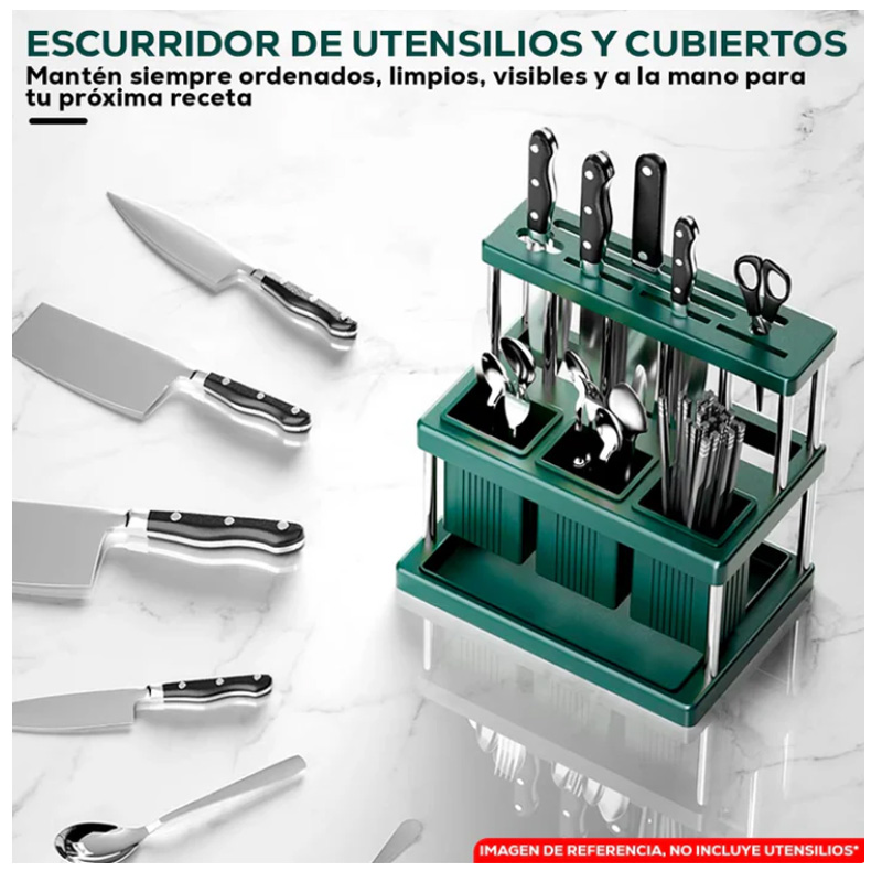 Organizador de Cubiertos Doble Nivel